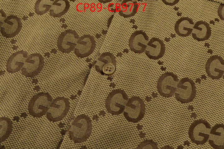 Clothing-Gucci where to buy replicas ID: CB9777 $: 89USD