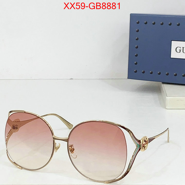 Glasses-Gucci best fake ID: GB8881 $: 59USD