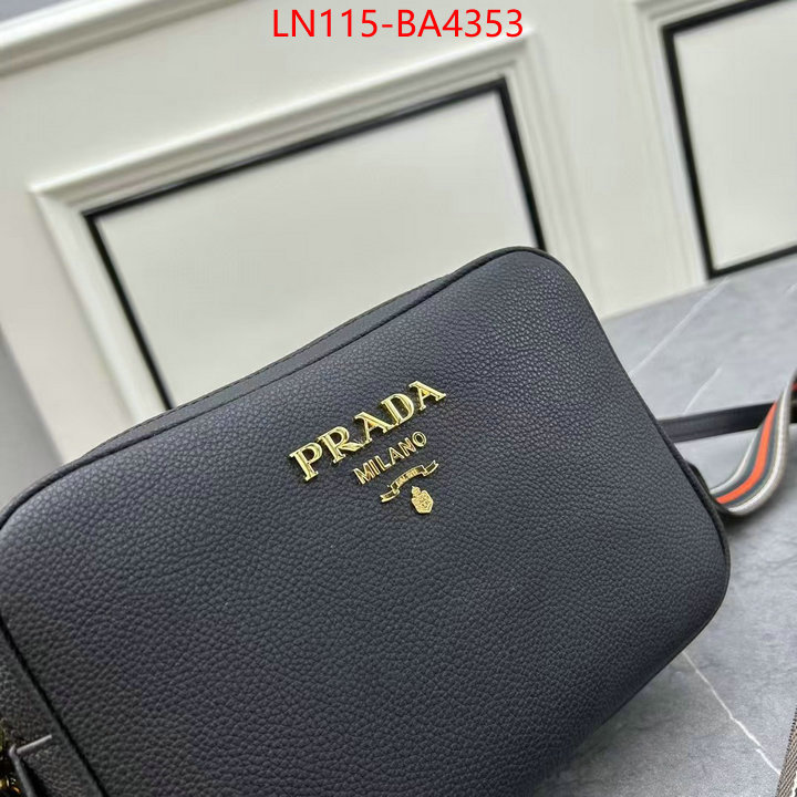 Prada Bags(4A)-Crossbody- perfect quality ID: BA4353 $: 115USD,