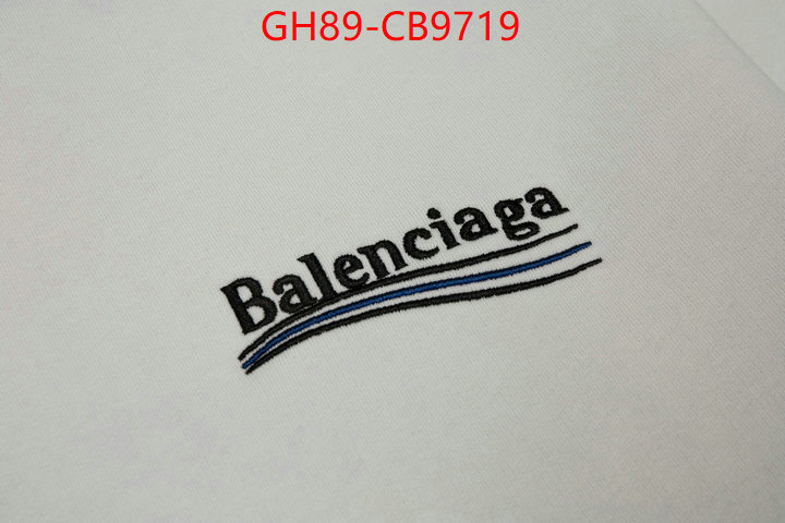 Clothing-Balenciaga shop designer ID: CB9719 $: 89USD