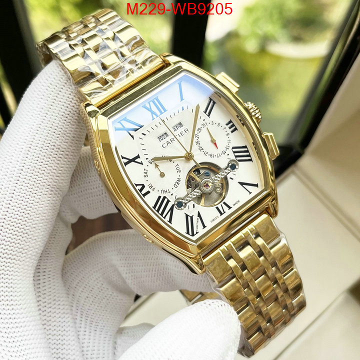 Watch(TOP)-Cartier aaaaa+ class replica ID: WB9205 $: 229USD