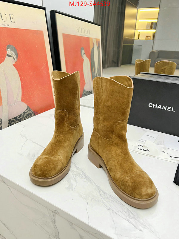 Women Shoes-Chanel high quality 1:1 replica ID: SA4539 $: 129USD