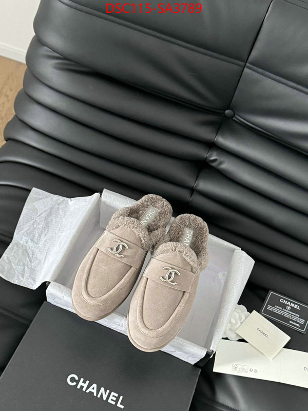 Women Shoes-Chanel 1:1 replica wholesale ID: SA3789 $: 115USD