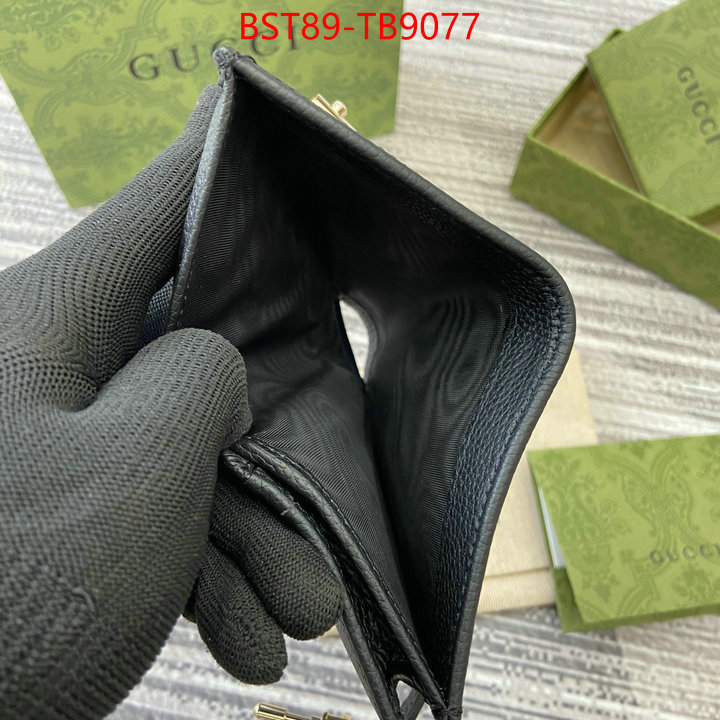 Gucci Bags(TOP)-Wallet- buy replica ID: TB9077 $: 89USD,