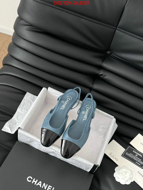 Women Shoes-Chanel 2024 luxury replicas ID: SA3787 $: 109USD