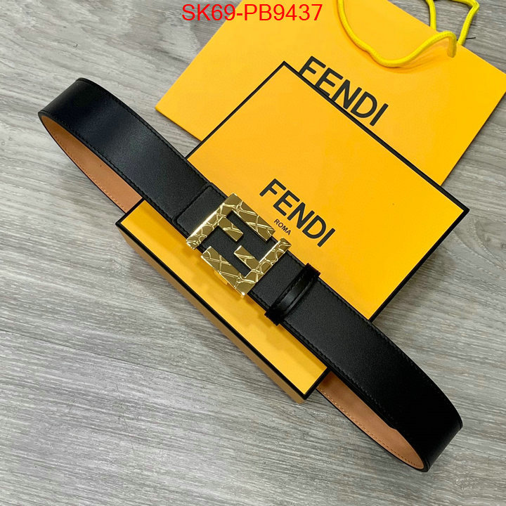 Belts-Fendi new ID: PB9437 $: 69USD