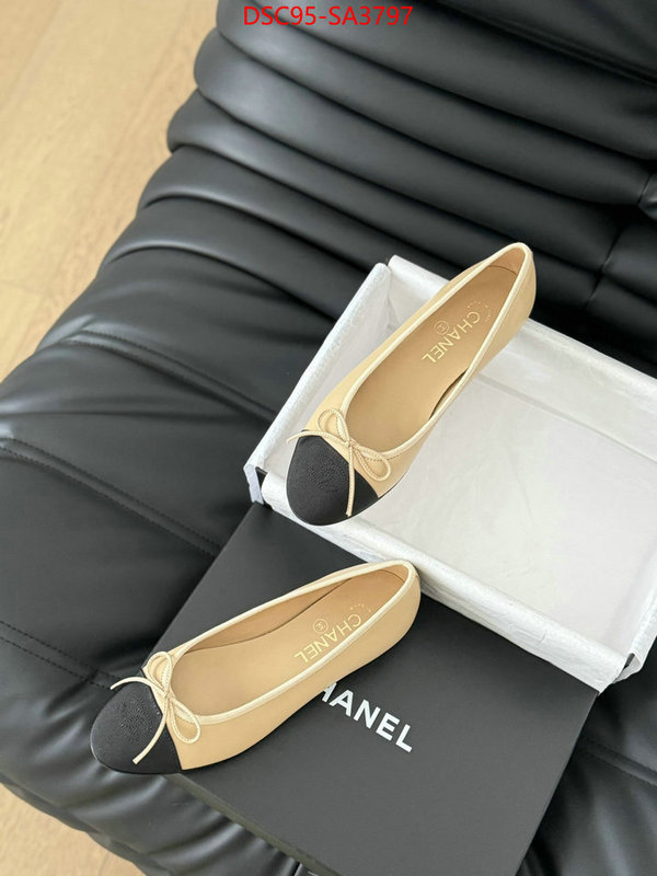 Women Shoes-Chanel we provide top cheap aaaaa ID: SA3797 $: 95USD