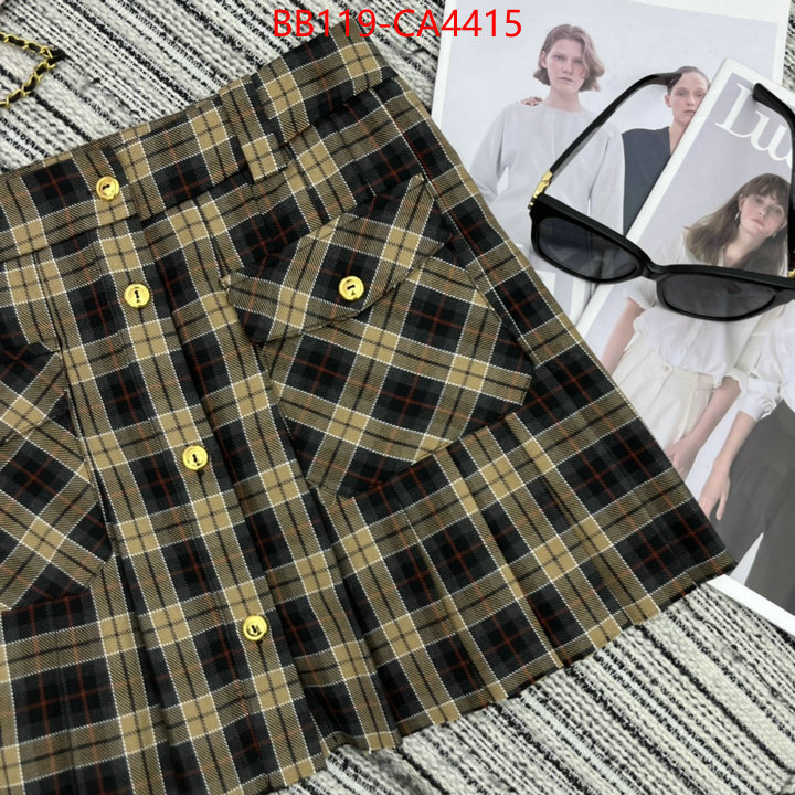 Clothing-MIU MIU sell high quality ID: CA4415 $: 119USD