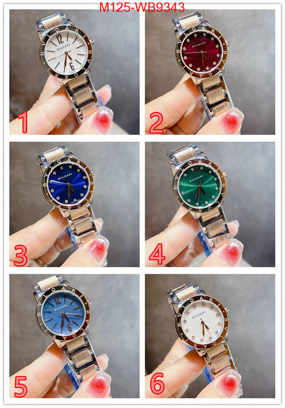 Watch(4A)-Bvlgari replica 1:1 ID: WB9343 $: 125USD