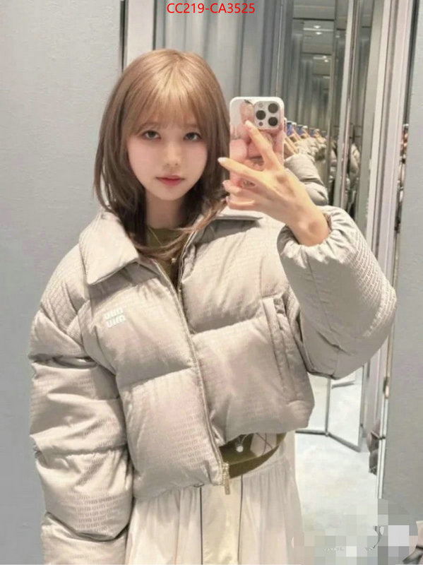 Down jacket Women-Miu Miu 2024 perfect replica designer ID: CA3525 $: 219USD