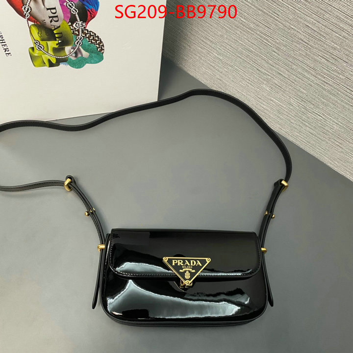 Prada Bags(TOP)-Crossbody- knockoff highest quality ID: BB9790 $: 209USD,