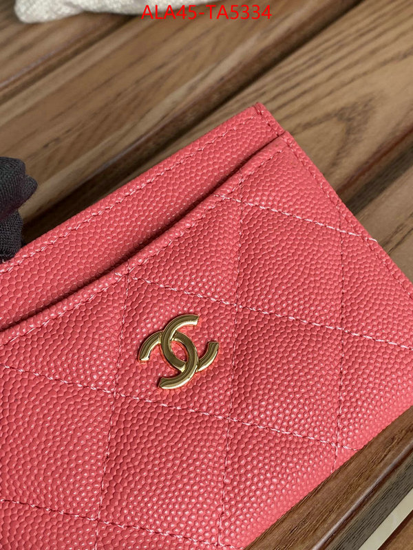 Chanel Bags(TOP)-Wallet- found replica ID: TA5334 $: 45USD,