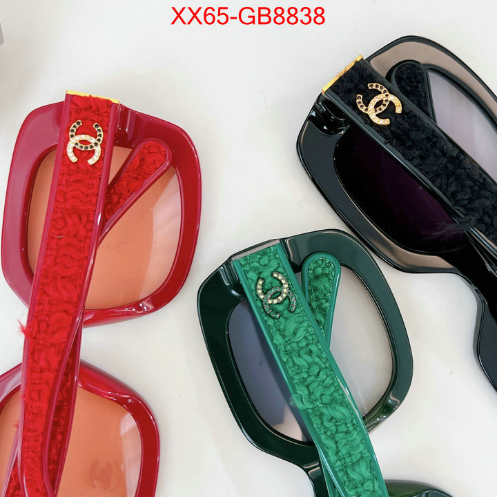 Glasses-Chanel fake aaaaa ID: GB8838 $: 65USD