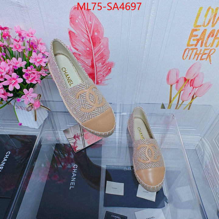 Women Shoes-Chanel brand designer replica ID: SA4697 $: 75USD