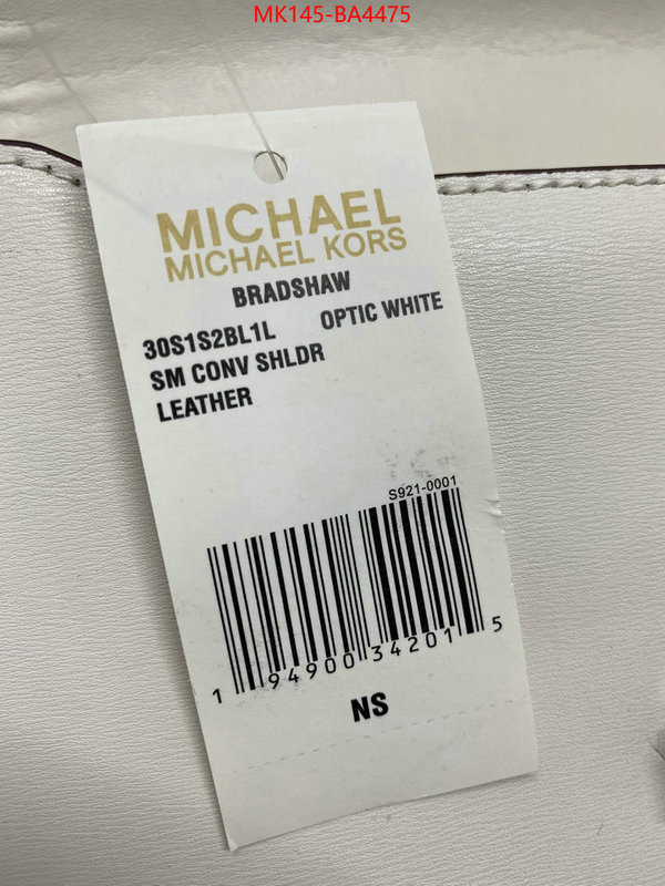 Michael Kors Bags(TOP)-Crossbody- what is a counter quality ID: BA4475 $: 145USD,