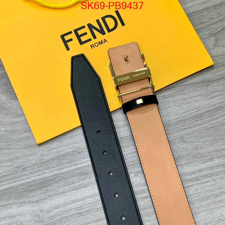 Belts-Fendi new ID: PB9437 $: 69USD