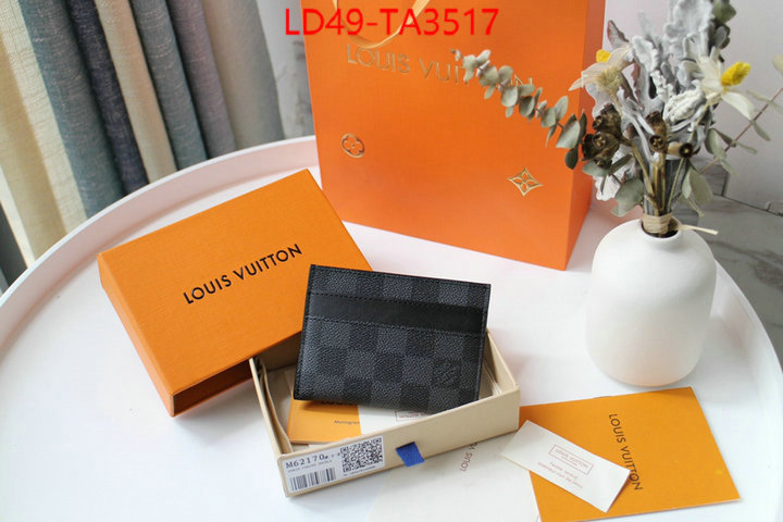 LV Bags(TOP)-Wallet the highest quality fake ID: TA3517 $: 49USD,