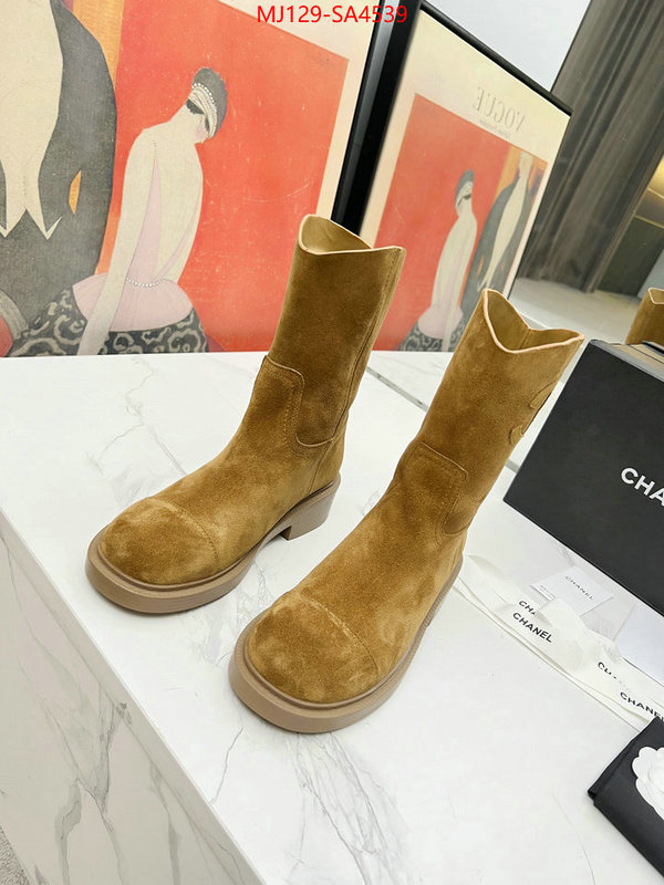 Women Shoes-Chanel high quality 1:1 replica ID: SA4539 $: 129USD