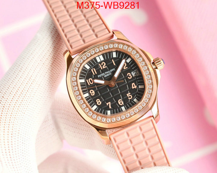 Watch(TOP)-Patek Philippe where can i buy the best quality ID: WB9281 $: 375USD