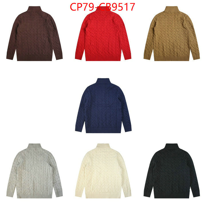 Clothing-Ralph Lauren mirror quality ID: CB9517 $: 79USD