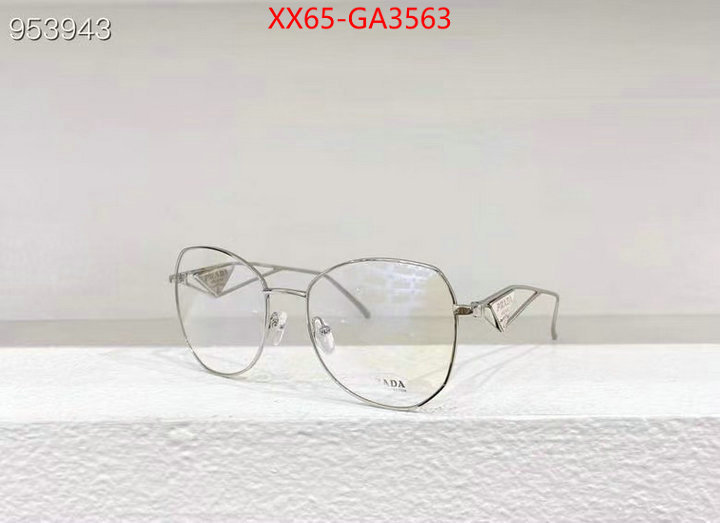 Glasses-Prada best fake ID: GA3563 $: 65USD