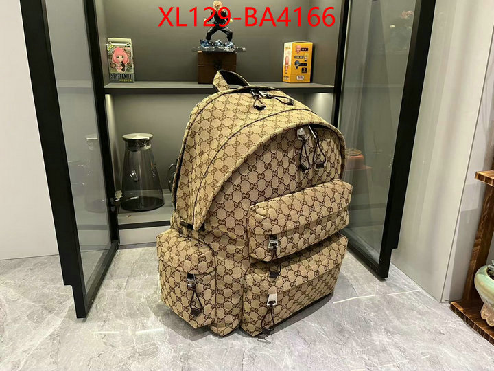 Gucci Bags(4A)-Backpack- perfect ID: BA4166 $: 129USD,