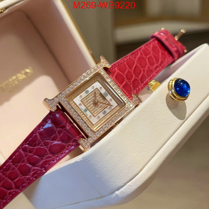 Watch(TOP)-Hermes how to buy replcia ID: WB9220 $: 269USD