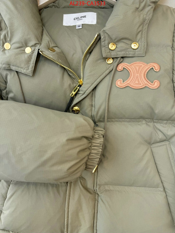 Down jacket Women-Celine designer 1:1 replica ID: CA3533 $: 239USD