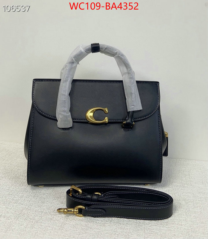 Coach Bags(4A)-Handbag- highest quality replica ID: BA4352 $: 109USD,