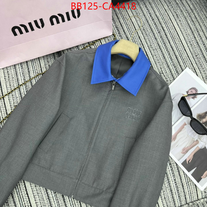 Clothing-MIU MIU buy 1:1 ID: CA4418 $: 125USD