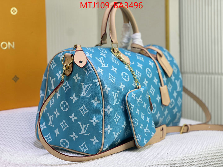 LV Bags(4A)-Keepall BandouliRe 45-50- quality replica ID: BA3496 $: 109USD,