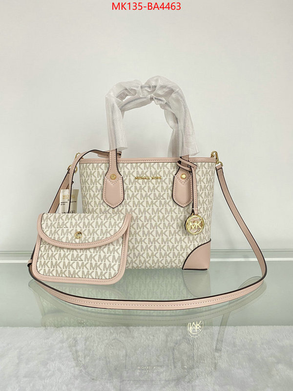 Michael Kors Bags(TOP)-Handbag- the highest quality fake ID: BA4463 $: 135USD,