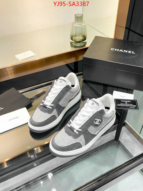 Women Shoes-Chanel find replica ID: SA3387 $: 95USD