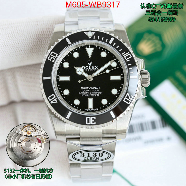 Watch(TOP)-Rolex online store ID: WB9317 $: 695USD