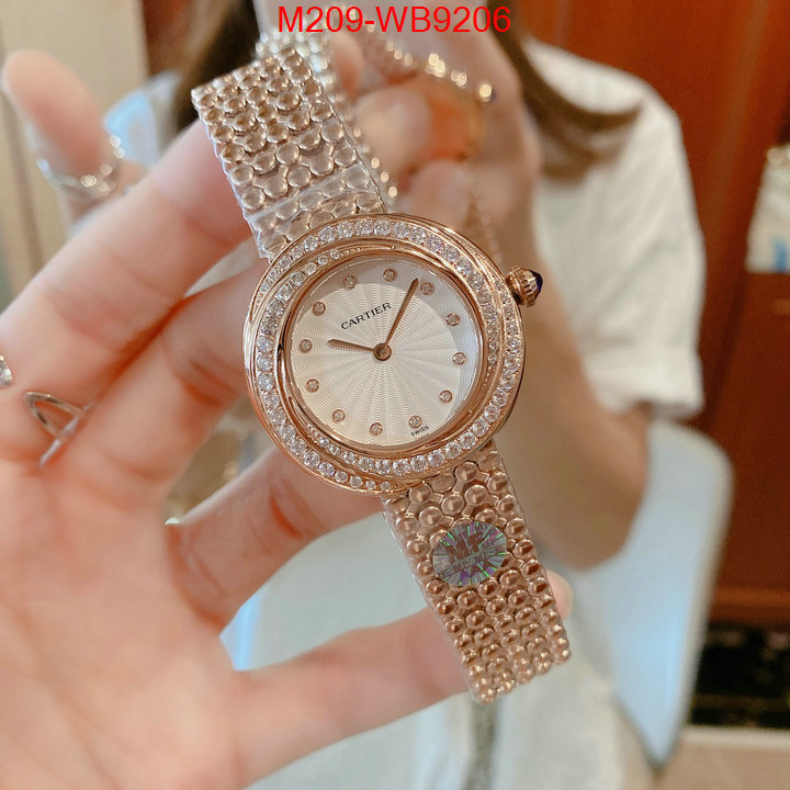 Watch(TOP)-Cartier buy replica ID: WB9206 $: 209USD