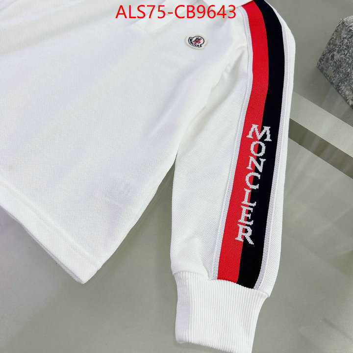 Kids clothing-Moncler where to buy high quality ID: CB9643 $: 75USD