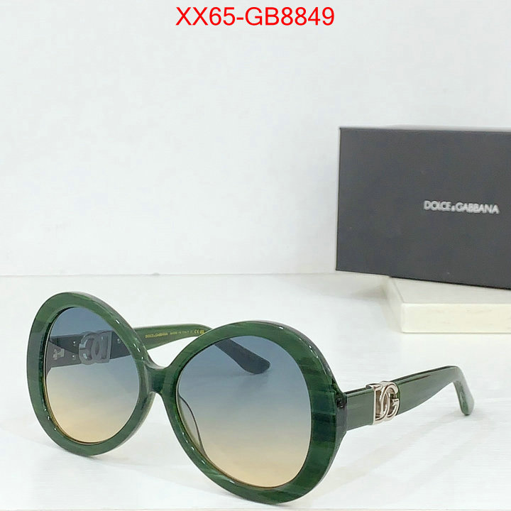 Glasses-DG luxury fashion replica designers ID: GB8849 $: 65USD