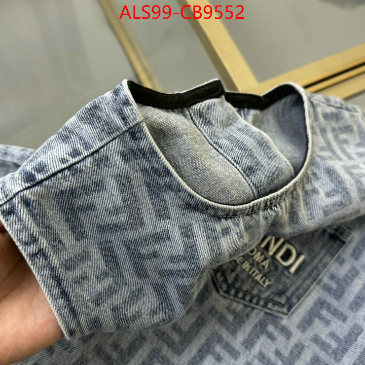 Kids clothing-Fendi best wholesale replica ID: CB9552 $: 99USD