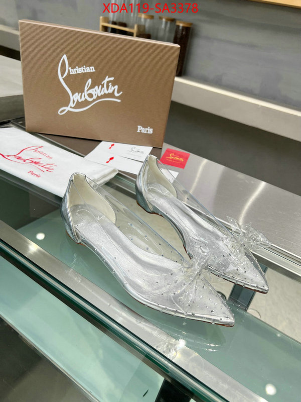 Women Shoes-Christian Louboutin online sales ID: SA3378 $: 119USD