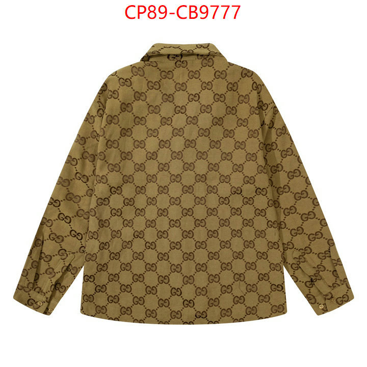 Clothing-Gucci where to buy replicas ID: CB9777 $: 89USD