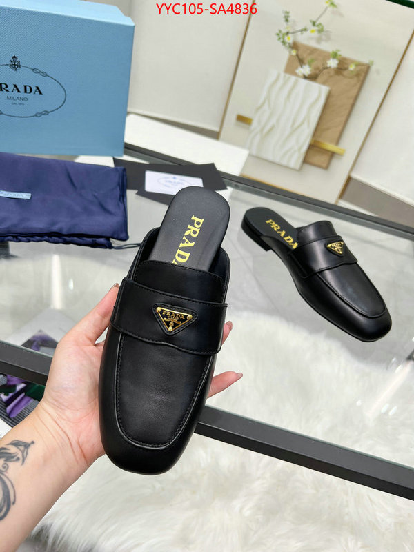 Women Shoes-Prada luxury 7 star replica ID: SA4836 $: 105USD