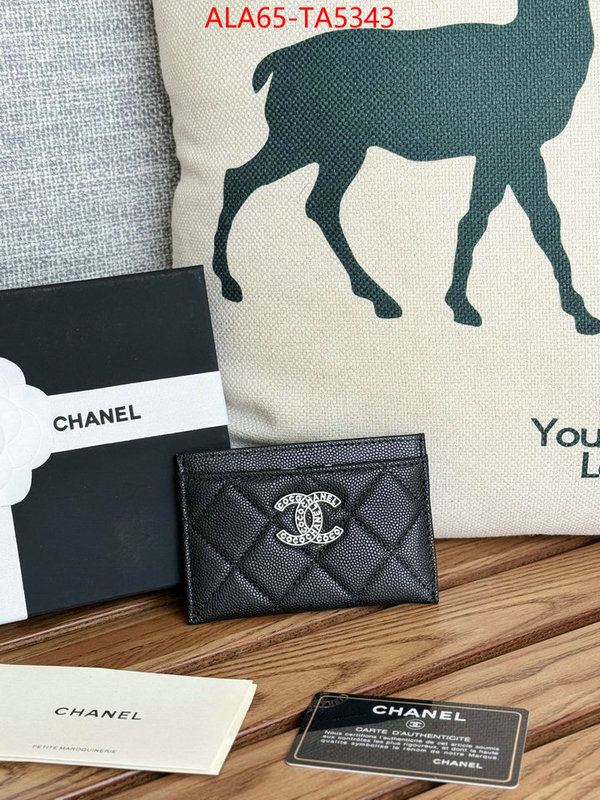 Chanel Bags(TOP)-Wallet- the most popular ID: TA5343 $: 65USD,