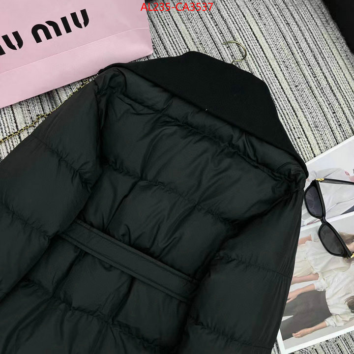 Down jacket Women-Miu Miu designer wholesale replica ID: CA3537 $: 235USD