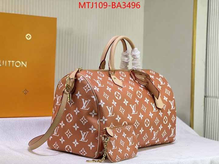 LV Bags(4A)-Keepall BandouliRe 45-50- quality replica ID: BA3496 $: 109USD,