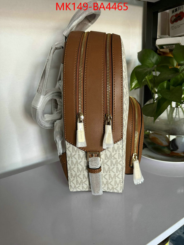 Michael Kors Bags(TOP)-Backpack- from china ID: BA4465 $: 149USD,