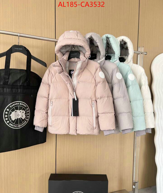 Down jacket Women-Canada Goose wholesale imitation designer replicas ID: CA3532 $: 185USD