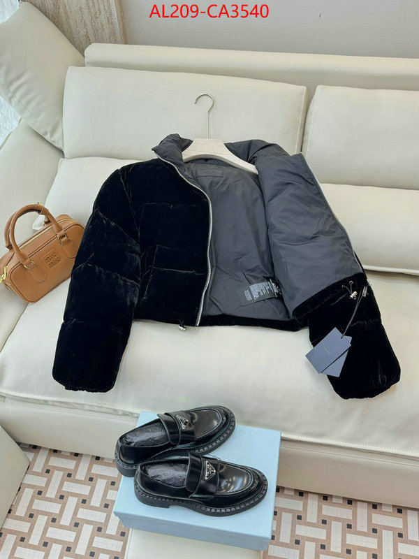 Down jacket Women-Prada best designer replica ID: CA3540 $: 209USD