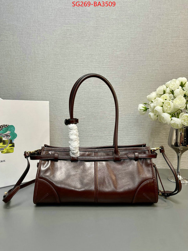 Prada Bags(TOP)-Handbag- replica us ID: BA3509 $: 269USD,