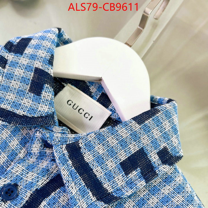 Kids clothing-Gucci first top ID: CB9611 $: 79USD