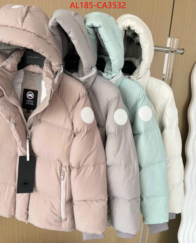 Down jacket Women-Canada Goose wholesale imitation designer replicas ID: CA3532 $: 185USD